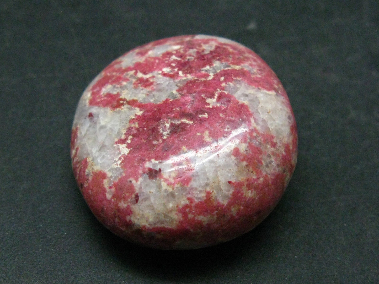 Rare Red Thulite Piece From Norway - 1.4" - 30.95 Grams