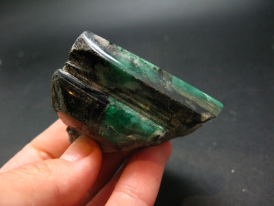 Emerald Beryl Polished Cluster from Brazil - 2.1" - 67.38 Grams