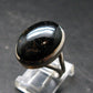 Real!! Very Rare Nuumite Nuummite Sterling Silver Ring from Greenland - 7.0 Grams - Size 6