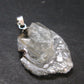 Barite Silver Pendant From Morocco - 1.2" - 3.16 Grams