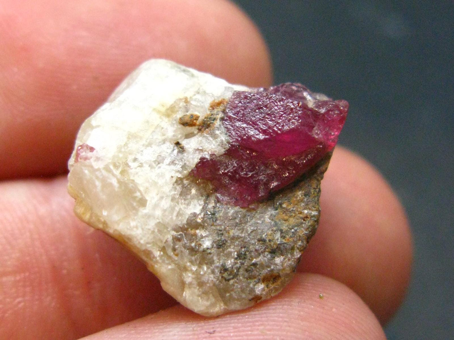 Ruby Crystal from Winza Tanzania - 1.2"