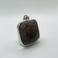 Natural Lattice Sunstone Pendant Necklace, Sterling Silver, Healing Crystal Jewelry