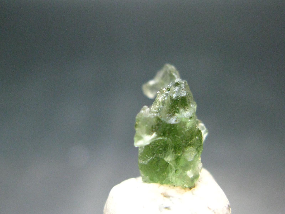 Moldavite Tektite Raw Piece from Czech Republic - 0.5" - 2.75 Carats - 0.56 Grams