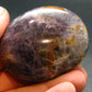 Rare Auralite Super 23 Amethyst Tumbled Stone From Canada - 2.1"