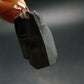 Bubble Hematite Silver Pendant from Morocco - 1.5" - 12.86 Grams