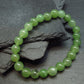Prehnite & Epidote Genuine Bracelet ~ 7 Inches ~ 8mm Round Beads