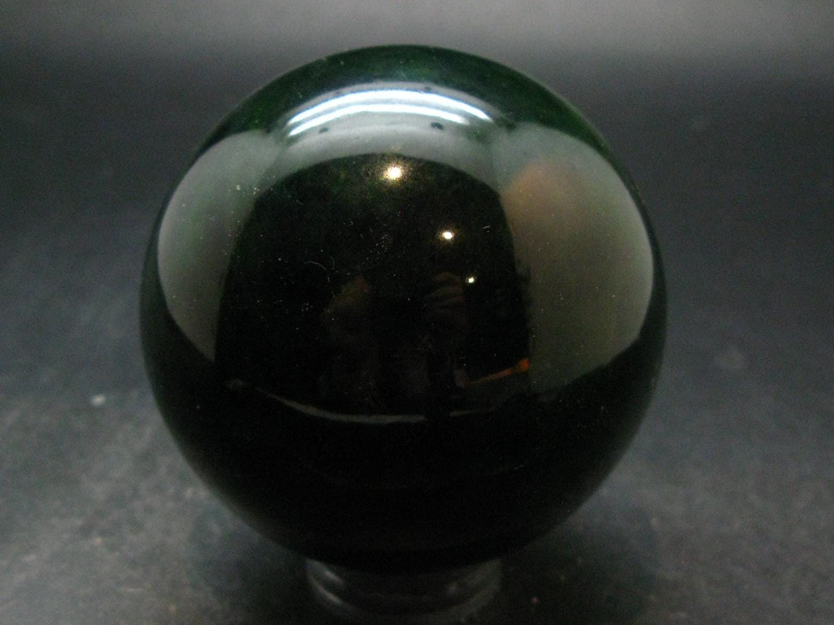 Nephrite Jade 2.9" Sphere Ball From Canada - 552 Grams