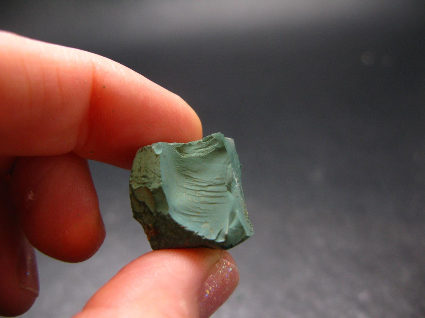 Rare Volkonskoite Raw Piece From Russia - 0.6" - 4.15 Grams