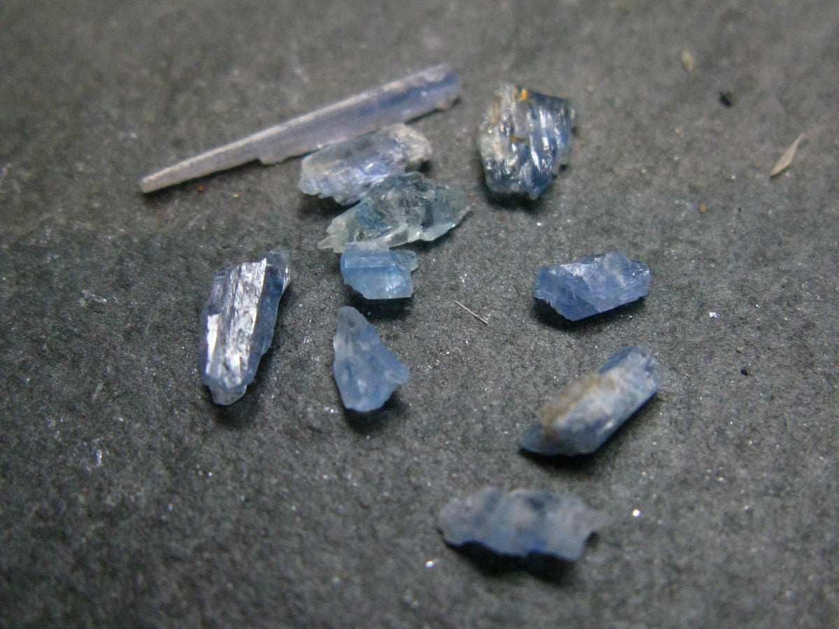 Lot of 10 Rare Gem Jeremejevite Crystals From Namibia - 2.59 Carats