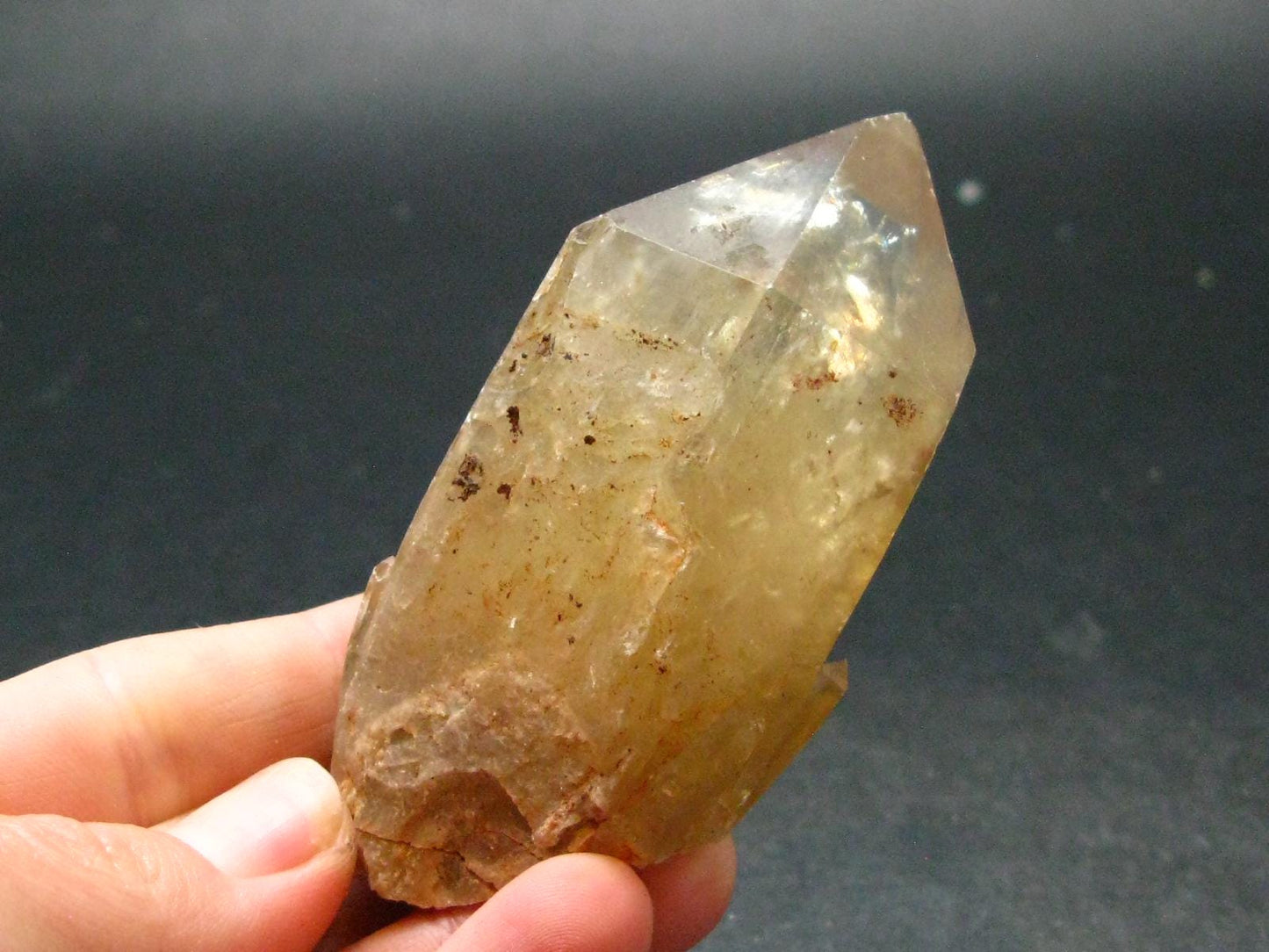 Natural Unheated Citrine Crystal from Congo - 100.31 Grams