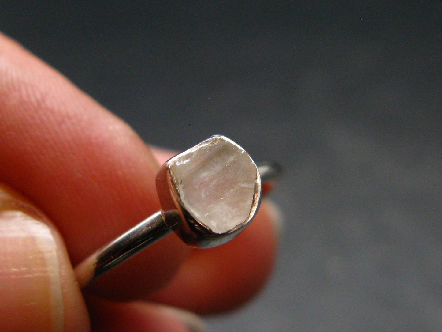 Phenakite Phenacite Sterling Silver Size 6 Ring from Russia - 1.71 Grams