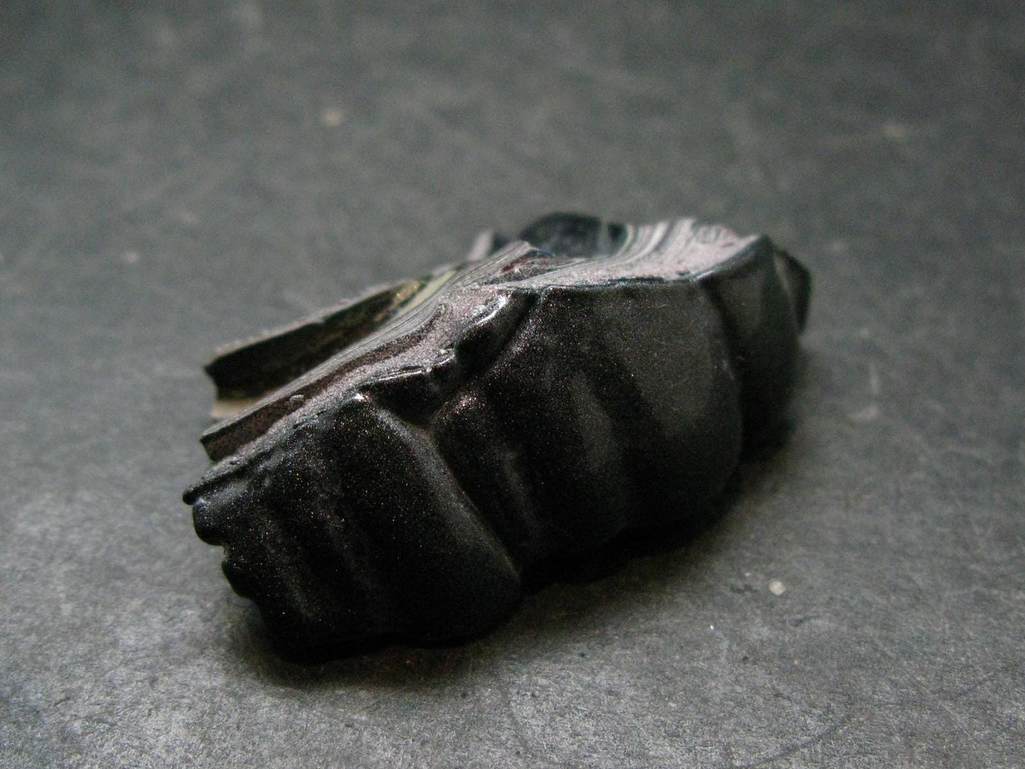Very Cool Fordite "Detroit Motor City Agate" from Michigan - 1.5"- 7.51 Grams