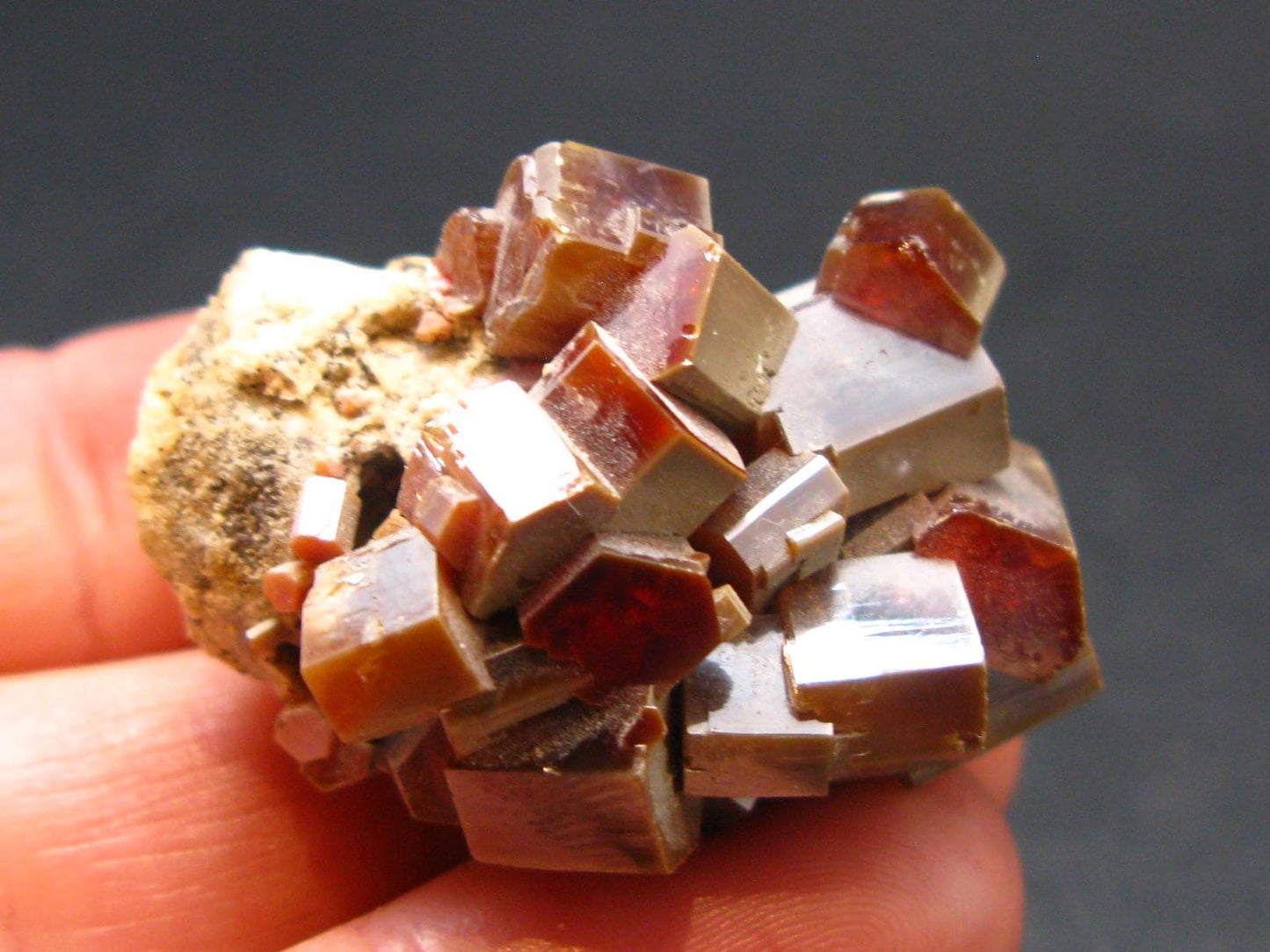Vanadinite Crystal From Morocco - 1.2" - 26.62 Grams