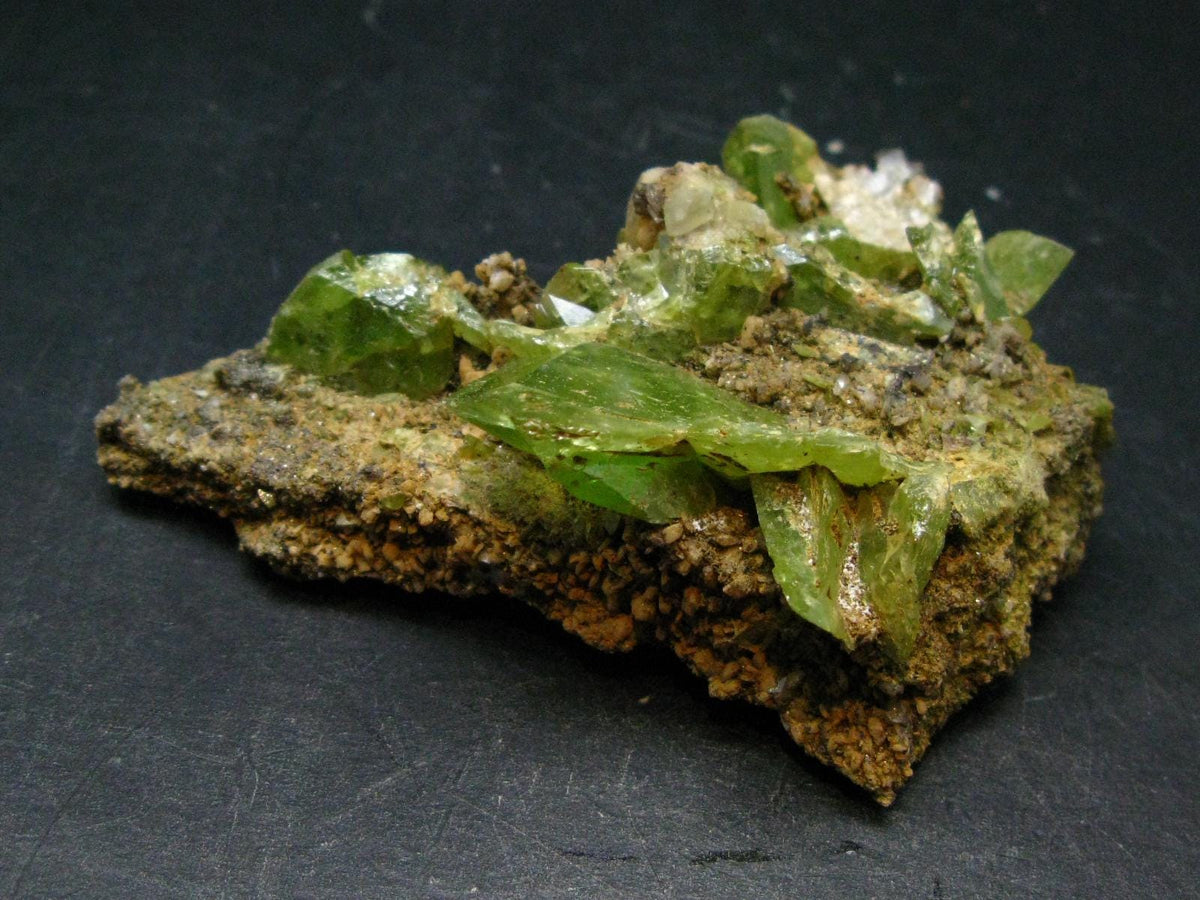 Rare Titanite Sphene Crystal Cluster From Madagascar - 3.3"