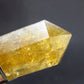 Yellow Citrine Sterling Silver Pendant from Brazil - 1.2" - 6.48 Grams