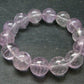 AAA Kunzite Spodumene Genuine Bracelet ~ 7 Inches ~ 14mm Round Beads