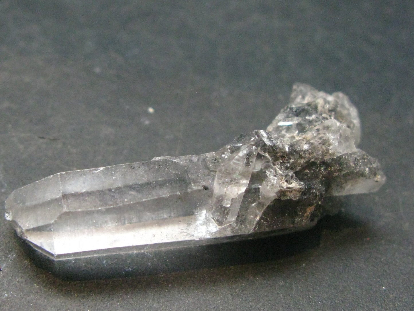 Nice Terminated Tibetan Black Quartz Crystal from Tibet - 1.6" - 9.16 Grams