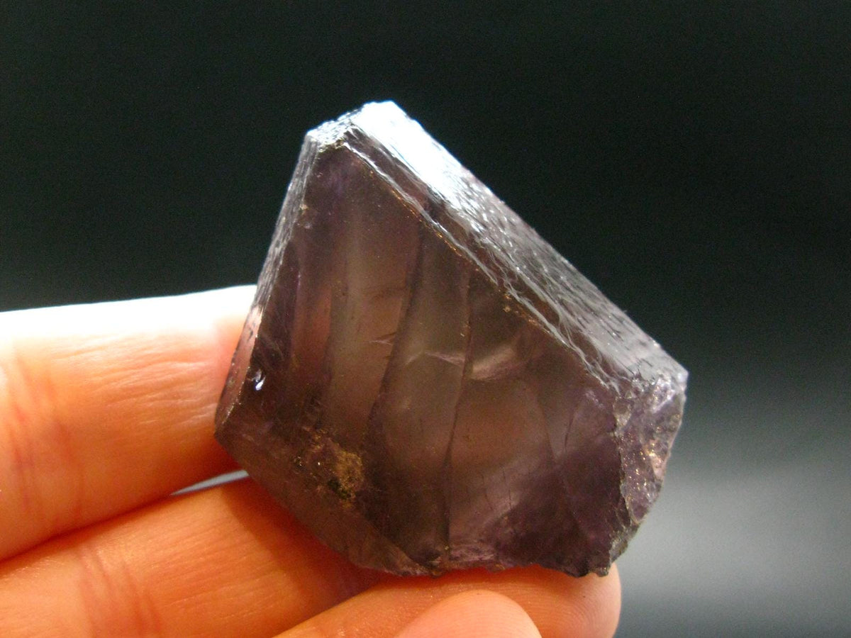 Scapolite Polished Purple Crystal From Afghanistan - 1.6" - 34.59 Grams
