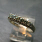 Genuine Alexandrite Gem Silver Ring From Russia - Size 6.25 - 2.34 Grams