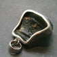 Moldavite Tektite Silver Pendant from Czech Republic - 1.1" - 6.23 Grams