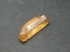 Imperial Topaz Crystal From Brazil - 0.7" - 1.18 Grams