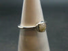 Euclase Crystal Silver Ring From Brazil - Size 7 - 1.99 Grams