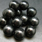 Shungite Genuine Bracelet ~ 7 Inches ~ 16mm Round Beads