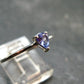 Tanzanite (Zoisite) Sterling Silver Ring - 1.06 Grams - Size 9