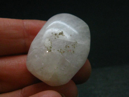 Rare Cryolite Tumbled Stone From Greenland - 1.3" - 18.27 Grams