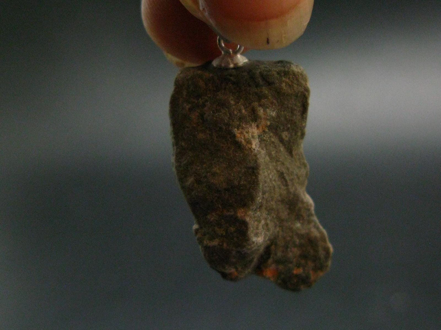 Rare Shammanite Shamanite Master Shamanite Sterling Silver Pendant From USA - 1.4" - 4.71 Grams