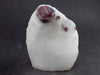 Gem Red Spinel Crystals on Quartz Matrix from Asia - 2.7" - 116 Grams