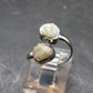 Phenakite Phenacite Sterling Silver Ring from Brazil - 2.19 Grams - Size 5