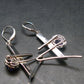 Faceted Natural Amethyst 925 Sterling Silver Earrings - 0.5" - 8.83 Grams