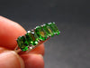 Helenite Gaia Stone Gem Sterling Silver Ring From Washington - Size 7 - 4.0 Carats