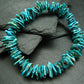 Turquoise Genuine Untreated Bracelet ~ 7 Inches ~ 10mm Tumbled Beads