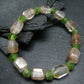 RESERVED Peridot & Topaz Genuine Bracelet ~ 7.5 Inches ~ Facetted Beads