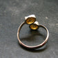 Citrine Sterling Silver Ring - Size 7 - 2.12 Grams