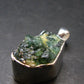 Blue Lazulite Silver Pendant From Pakistan - 1.0" - 5.39 Grams