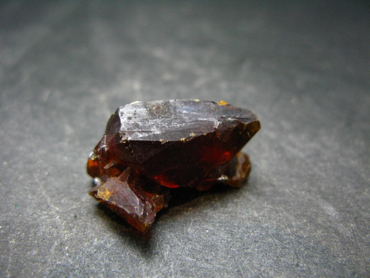 Stunning Fire Red Zincite Zinkite Crystal From Poland - 1.9" - 48.05 Carats