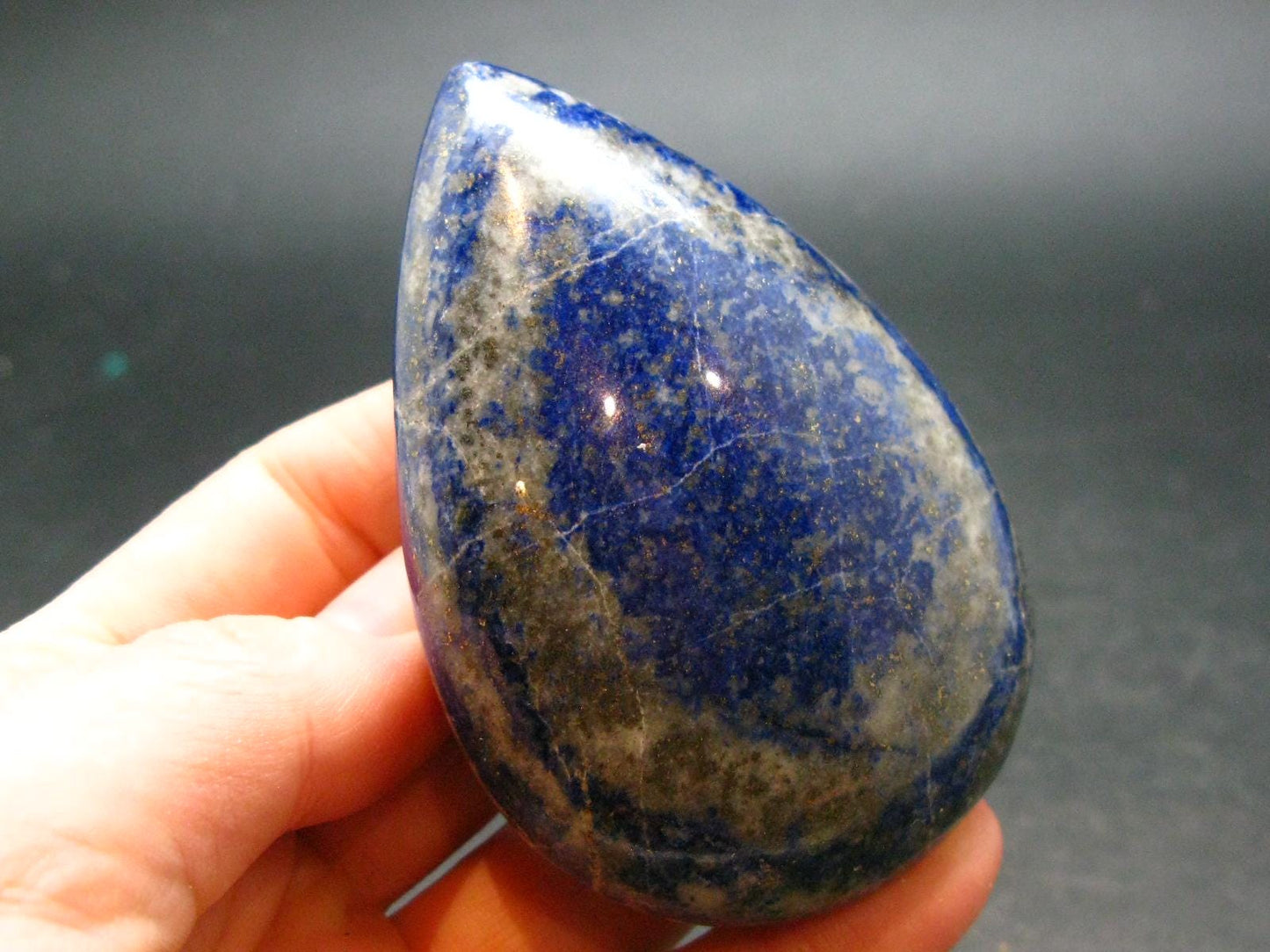 Lapis Lazuli Lazurite Tumbled Stone From Afghanistan - 2.8"