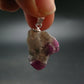 Ruby Silver Pendant from Afghanistan - 1.0" - 4.6 Grams