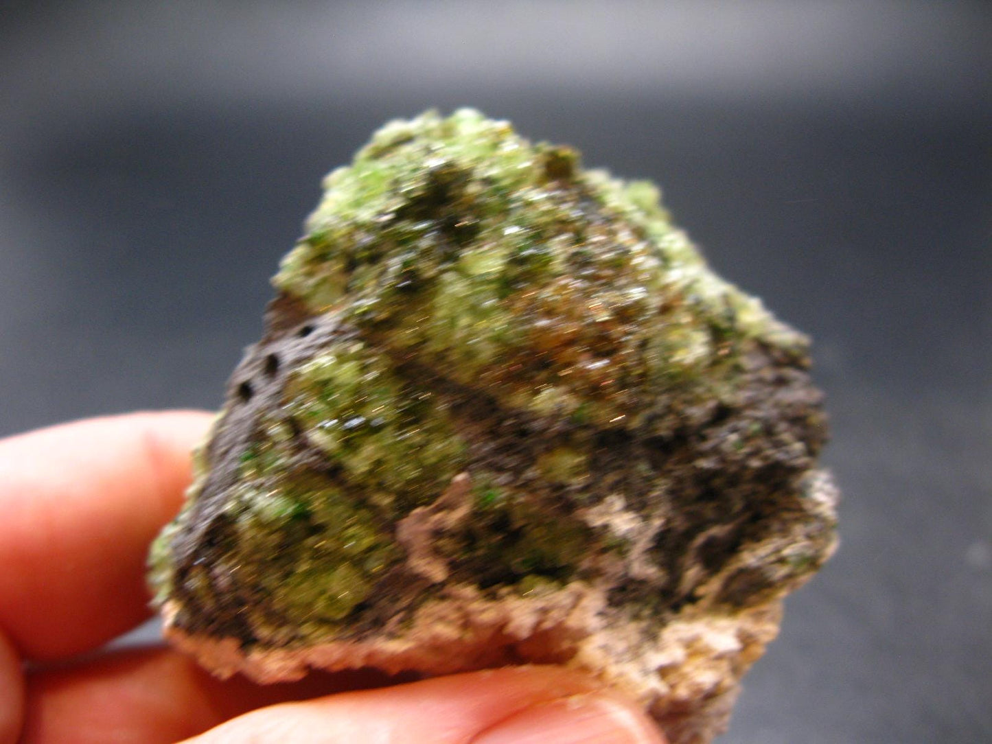 Rare Gem Peridot Cluster from Arizona, USA - 2.0"