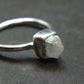 Euclase Crystal Silver Ring From Brazil - Size 6 - 1.98 Grams