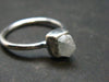 Euclase Crystal Silver Ring From Brazil - Size 6 - 1.98 Grams