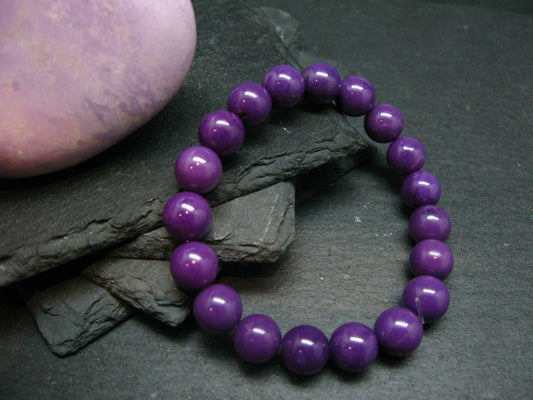 Phosphosiderite Phospho Siderite Genuine Bracelet ~ 7 Inches ~ 10mm Round Beads