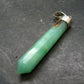 Chrysoprase Silver Pendant From Australia - 2.2" - 5.12 Grams