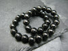 Elite Noble Shungite Genuine Bracelet ~ 7 Inches ~ 6mm Round Beads