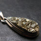Pyrite Silver Pendant From Peru - 6.22 Grams - 1.4"