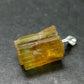 Gem Heliodor Golden Beryl Silver Pendant From Tajikistan - 10.0 Carats - 2.0"