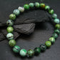 Variscite Genuine Untreated Bracelet ~ 7 Inches ~ 8mm Round Beads